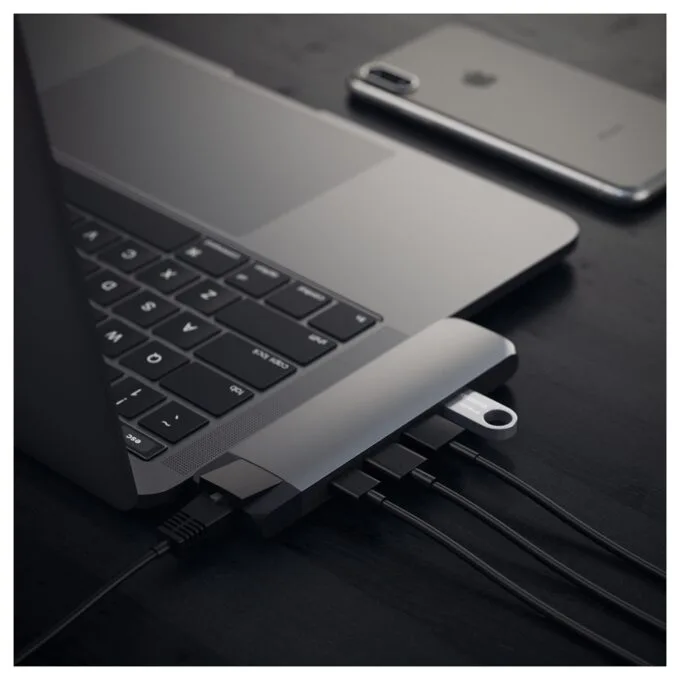 Satechi Type-C Pro Hub 4K HDMI with Ethernet space gray — image 6