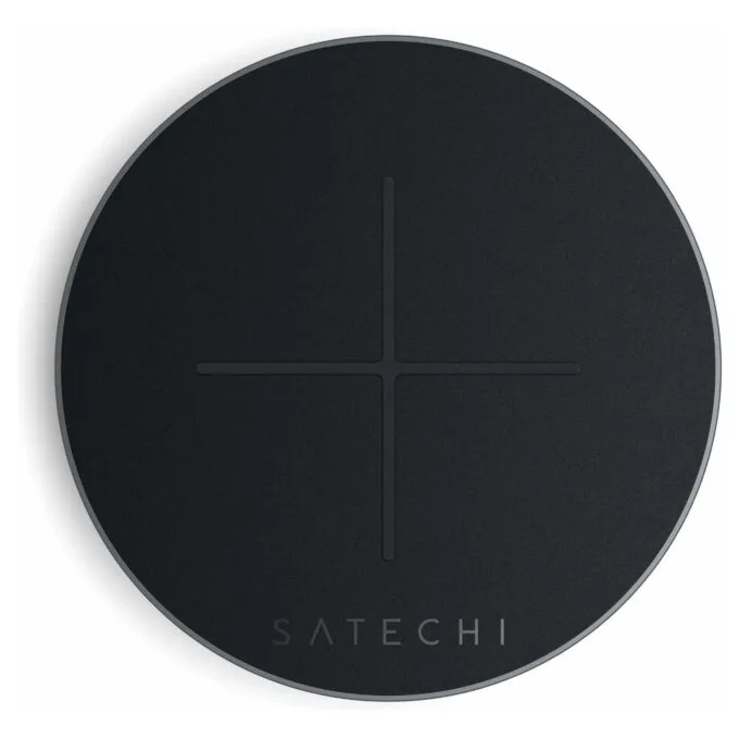 Aluminum PD & QC Wireless Charger space gray — image 4