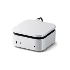 USB4 Slim NVMe SSD Enclosure Silber