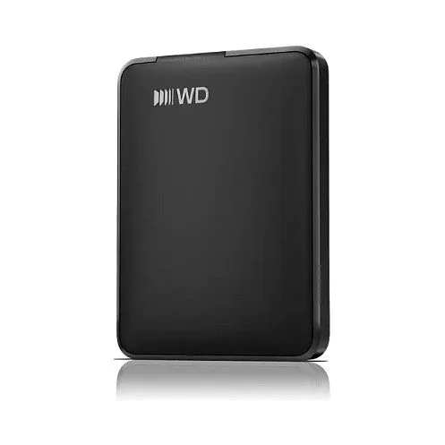 2TB WD ELEMENTS USB-C GRAPHITE BLACK WOR — image 1