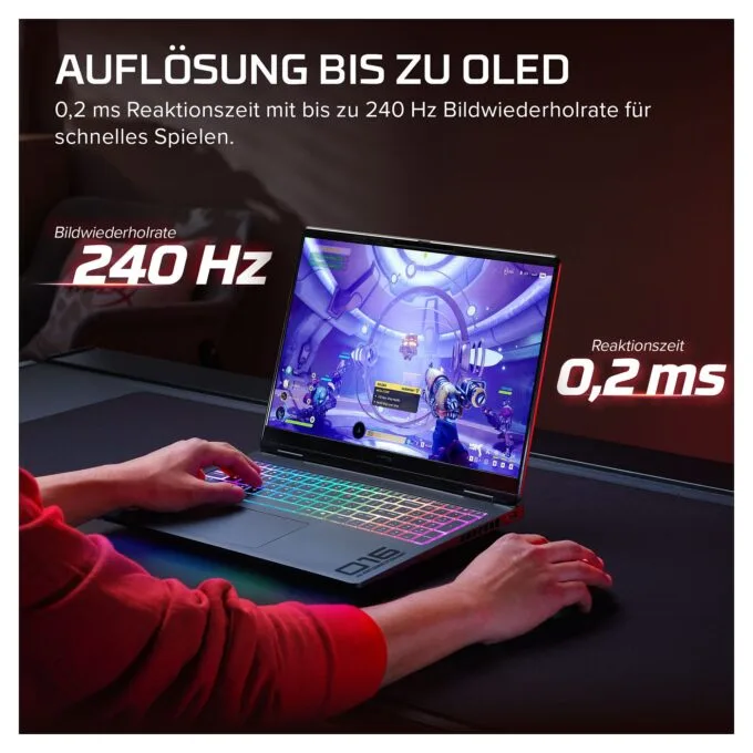 HP HyperX OMEN 16-ah1470ng CU7 270HX Plus/32GB/1TBSSD/RTX5070Ti/W11 Home — image 9