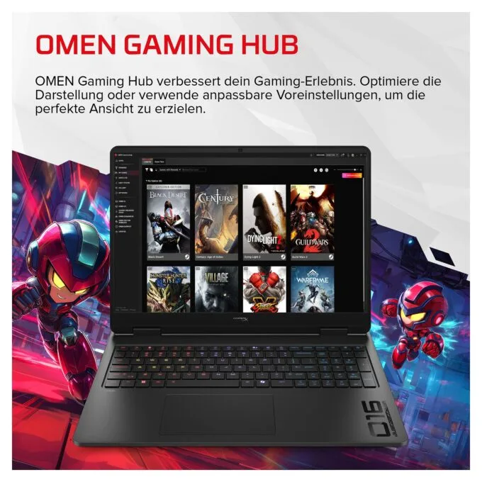 HP HyperX OMEN 16-ap1492ng RYZ9 8940HX/24GB/512SSD/RTX5070/W11 Home — image 9
