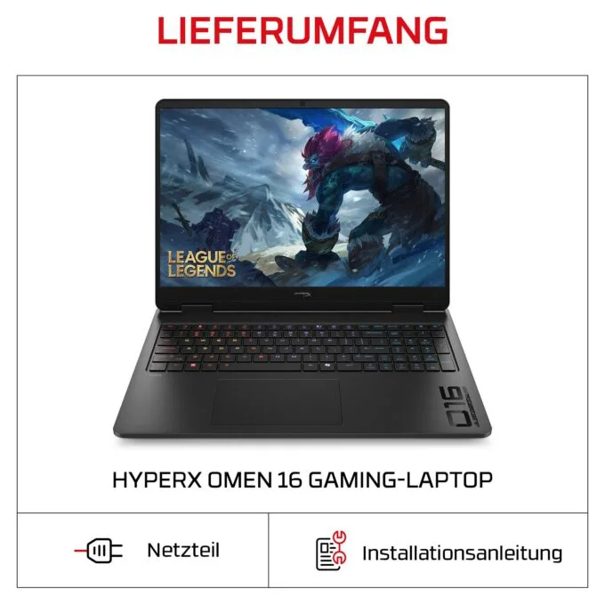 HP HyperX OMEN 16-ap1495ng RYZ9 8940HX/24GB/1TBSSD/RTX5060/W11 Home — image 5