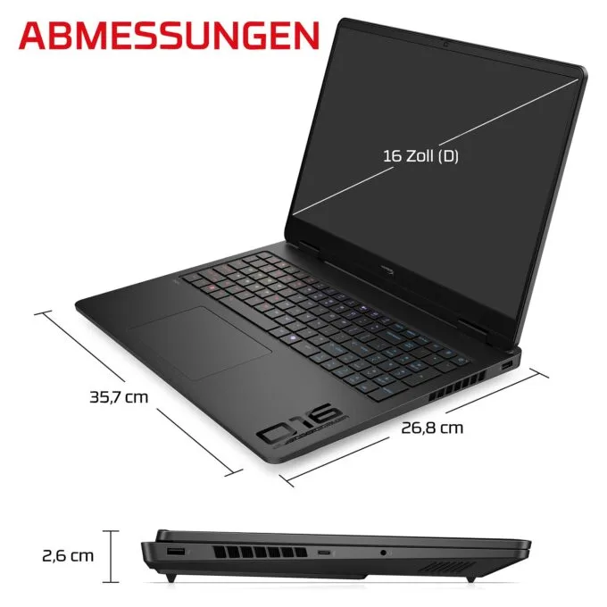 HP HyperX OMEN 16-ap1495ng RYZ9 8940HX/24GB/1TBSSD/RTX5060/W11 Home — image 6