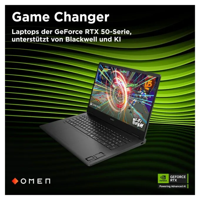 HP OMEN 17-db1490ng RYZ AI 9 365/24GB/512SS/RTX5060/W11 Home — image 8