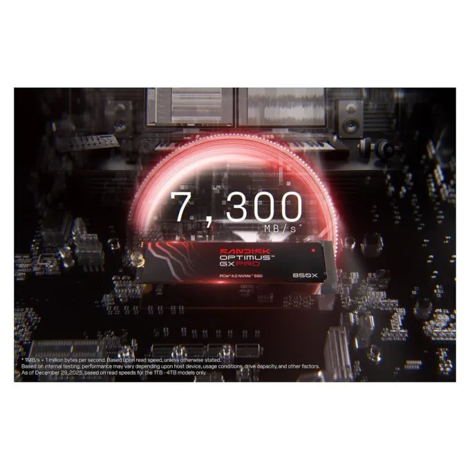 M.2 8TB Sandisk OPTIMUS GX PRO 850X NVMe — image 5