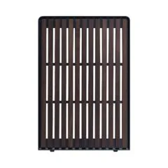 Lian Li DAN Cases A3-mATX Wood Edition Front Panel - Walnuss, schwarz