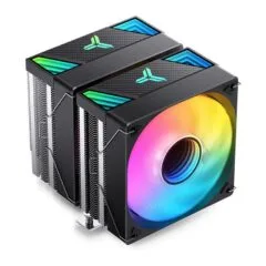 K Jonsbo CR-3000 CPU-Kühler Dual Tower, ARGB - 2x 120 mm, schwarz