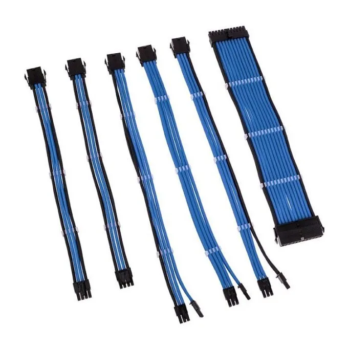 Kolink Core Adept Braided Cable Extension Kit - Blue — image 1