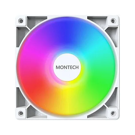 Montech GF120 PWM ARGB Lüfter - 120mm, weiß — image 2
