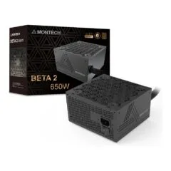 Montech BETA 2 80 PLUS Bronze Netzteil, ATX 3.1 - 650 Watt, schwarz