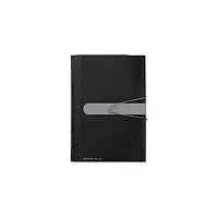 Fächermappe A4 PP schwarz 12 Fächer m.Gummizug