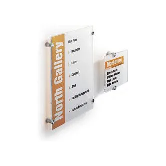 Türschild 14,8 x 14,8 cm transparent — image 2