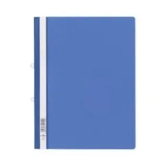 Schnellhefter DIN A4 überbreit PVC blau