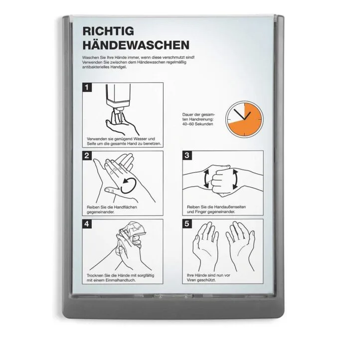 Türschild 21,0 x 29,7 cm dunkelblau — image 9