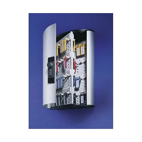 Schlüsselkasten KeyBoxCode72 Zahlenschloss silber — image 3