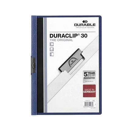 Klemm-Mappe Duraclip Original 30 dklblau — image 1