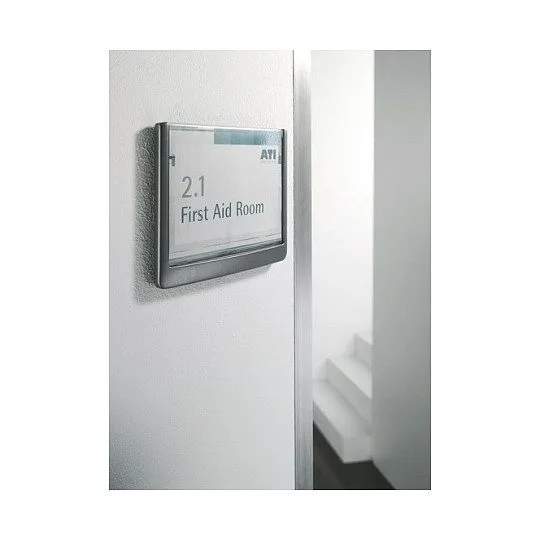 Türschild ClckSign149x148,5 Kleben/Schr. graphit — image 4