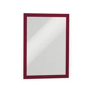 Inforahmen Duraframe A4 selbstklebend 2 St rot — image 1