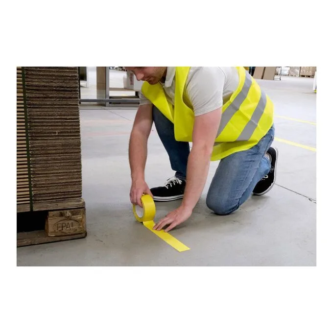 Duraline Basic Bodenmarkierungsband 50 mm x 33 m weiß — image 3