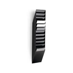 FLEXIBOXX Wandprospekthalter DIN A4 12-Fach schwarz