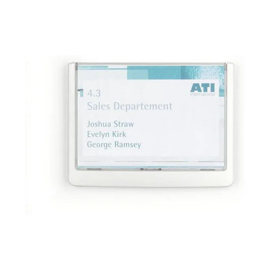 Türschild 14,9 x 10,55 cm weiß — image 2