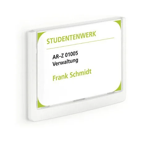 Türschild 14,9 x 10,55 cm weiß — image 3