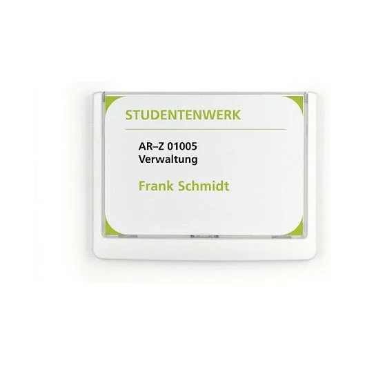 Türschild 14,9 x 10,55 cm weiß — image 4