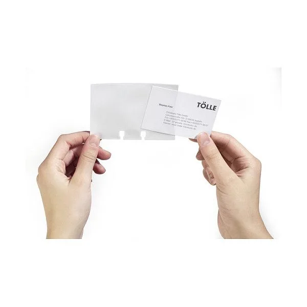 Ersatzhüllen für Rollkartei transparen — image 2