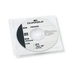 1er CD-/DVD-Hüllen Cover FILE abheftbar transparent, 10 St.