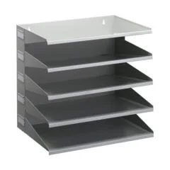 Sortierstation DIN A4 quer 5-Fach grau