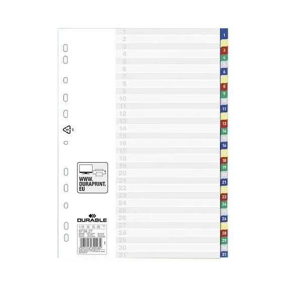 Ordnerregister Vollformat 1-31 DIN A4 — image 2