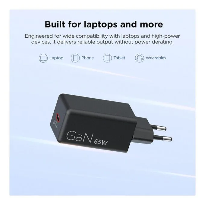 N Lenovo 65W Mini USB-C GaN Charger — image 8