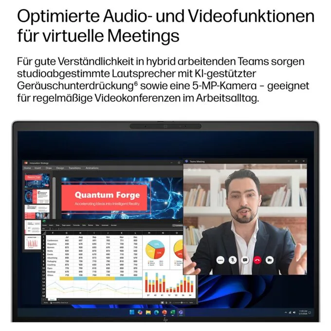 HP EliteBook 6 G2i CU5 325/32GB/512SSD/W11 Pro 2J Gar (DE) — image 9
