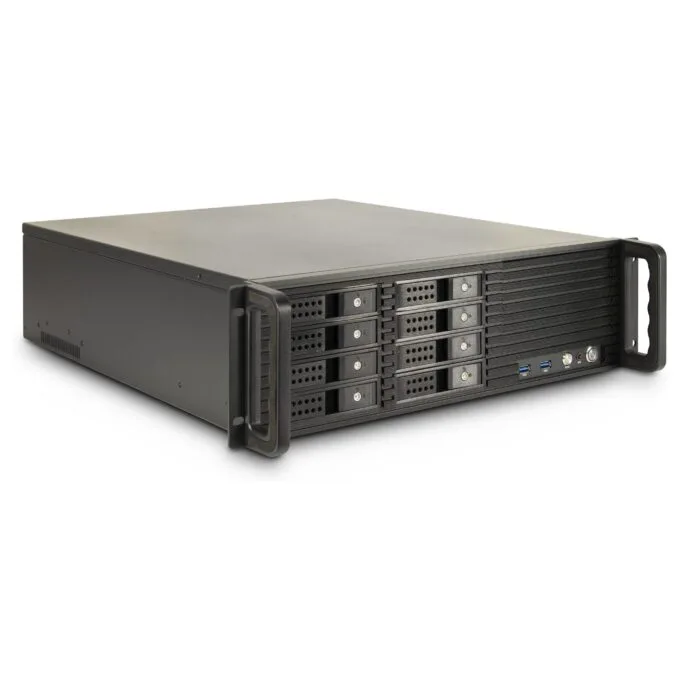 Inter-Tech 48.3cm IPC 3U-3508 3HE STORAGE o.PSU — image 1