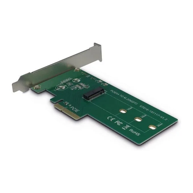 PCIe Adapter Karte KT016 PCIe x4 -> M.2 Slot — image 1