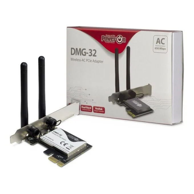 Inter-Tech Wi-Fi 5 PCIe Adapter DMG-32 2dBi Antenne 650Mbps retail — image 2