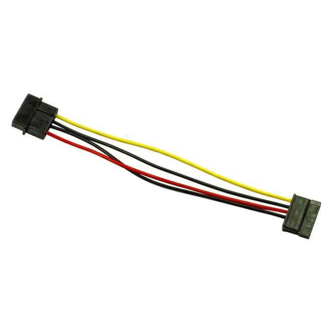 Inter-Tech Adapter 1x Molex -> 1x SATA Power 0,15m — image 1