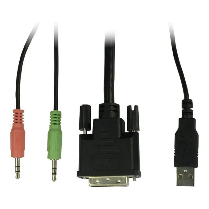 Inter-Tech KVM Switch AS-41DA DVI, 4 Port, Metall — image 4