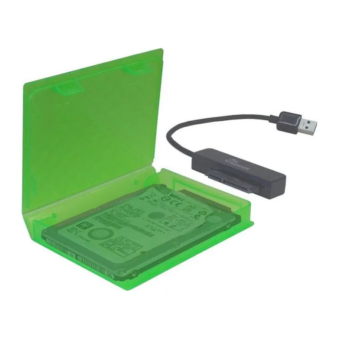 HDD Schutzbox 2,5" Kunststoff grün — image 3