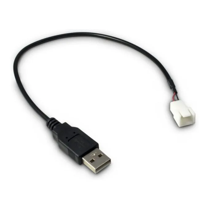 Inter-Tech Adapter USB AM auf 3Pin Buchse, 30 cm — image 1