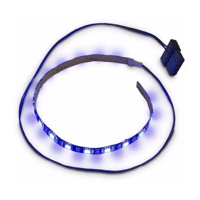 Inter-Tech LED Streifen 30 cm, Molex, Blaue LEDs — image 1