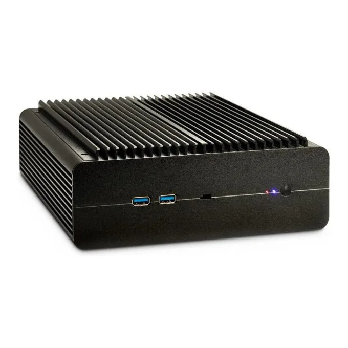 Inter-Tech Geh Mini ITX IP-60 black 2xUSB 3.0 77x210x240mm — image 1