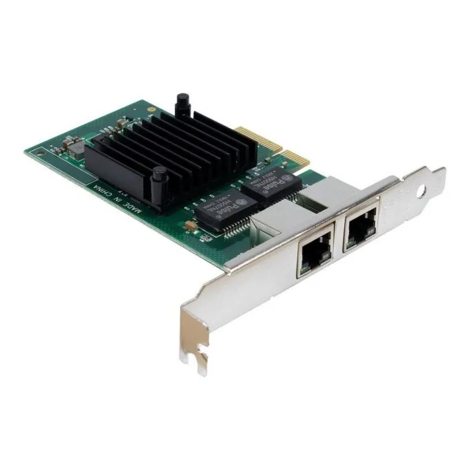Inter-Tech Gigabit PCIe Adapter Argus ST-727 x4 v2.0 Dual retail — image 1