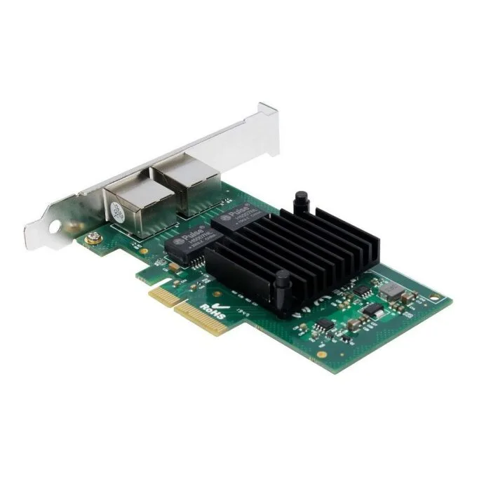 Inter-Tech Gigabit PCIe Adapter Argus ST-727 x4 v2.0 Dual retail — image 2