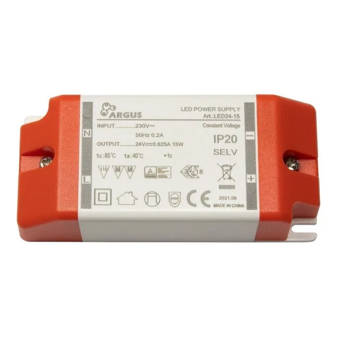Inter-Tech LED Trafo LED24-15 15W, 24V, 625mA, IP20 retail — image 2