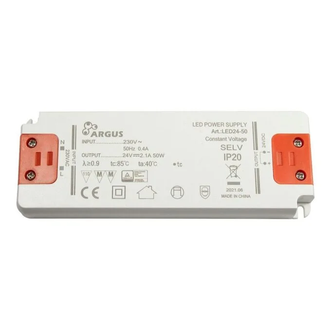 Inter-Tech LED Trafo LED24-50 50W, 24V, 2100mA, IP20 retail — image 2