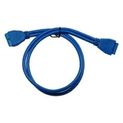 Inter-Tech Kabel 1x USB3.0M 20PIN -> 1x USB3.0 F 20 Pin 0,5m