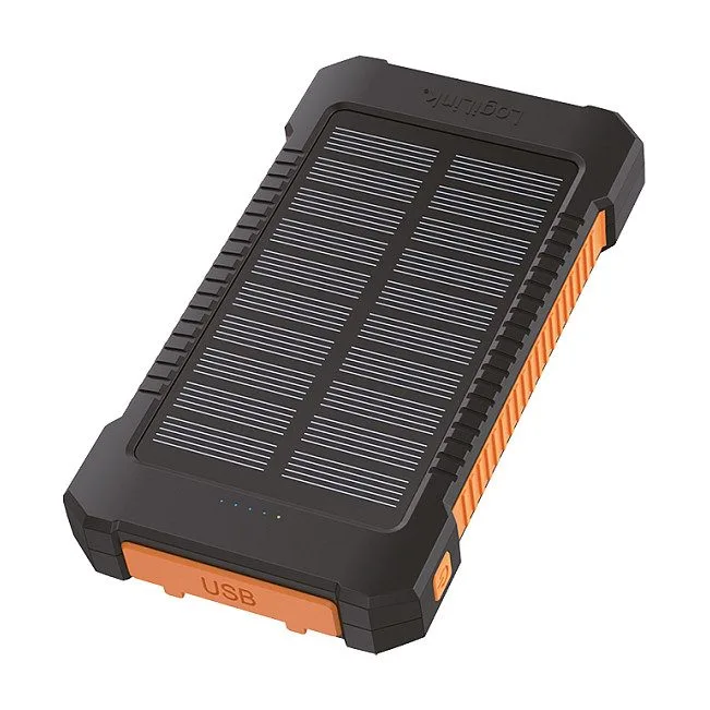 LOGILINK Solar-Powerbank 6000mAh USB-C, IP65, schwarz — image 3
