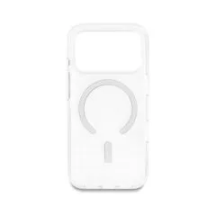 Schutzhülle für iPhone 17 Pro kompatibel mit MagSafe transparent-weiß